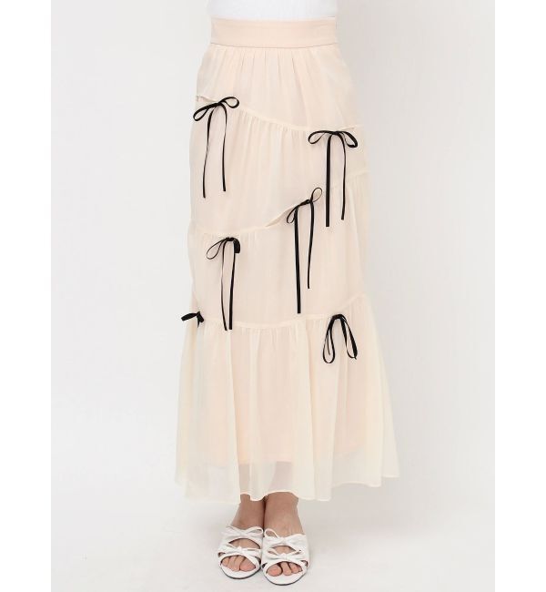 RESEXXY「ミニマルリボンマーメイドスカート」|スカート|