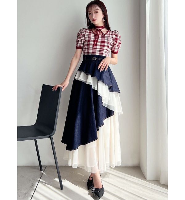 RESEXXY「チョーカーデザインニットトップス」|ニット・セーター|