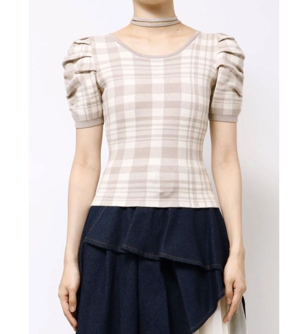 RESEXXY「チョーカーデザインニットトップス」|ニット・セーター|