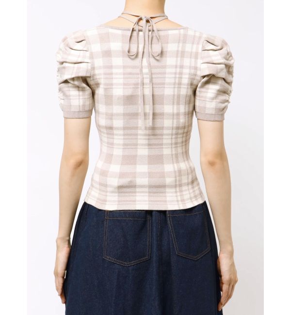 RESEXXY「チョーカーデザインニットトップス」|ニット・セーター|