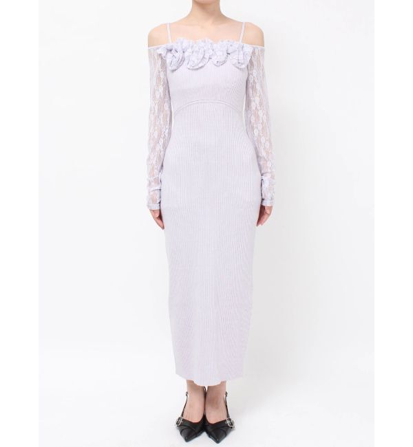 RESEXXY「レースモチーフドッキンクニットワンピース」|ワンピース|