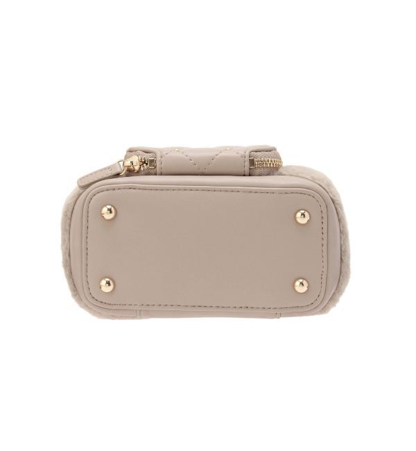 RESEXXY「フロントポケットエコファーバニティバッグ」|ショルダー・メッセンジャー|