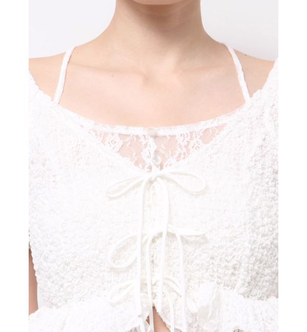 RESEXXY「レースドッキングフリルブラウス」|シャツ・ブラウス|