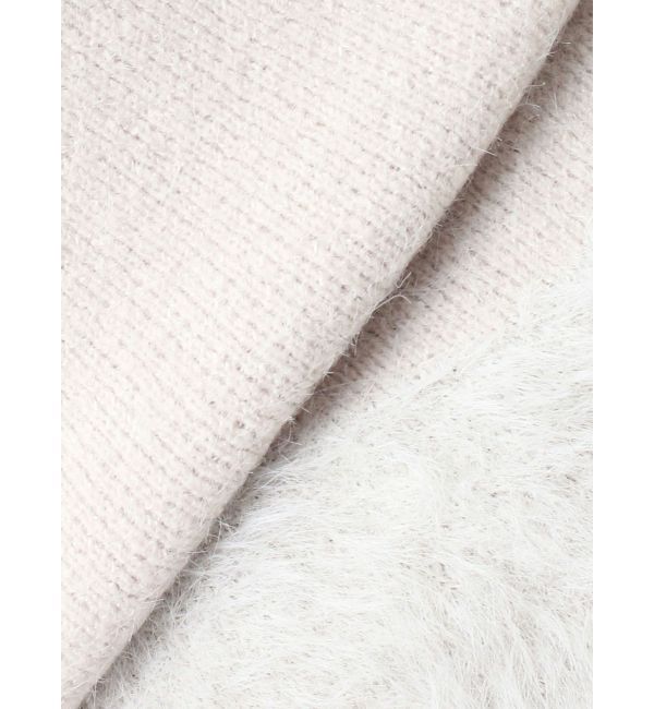 RESEXXY「フェザーニットレイヤードワンピース」|ワンピース|