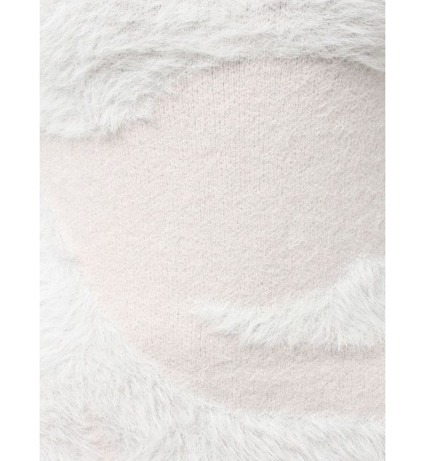 RESEXXY「フェザーニットレイヤードワンピース」|ワンピース|