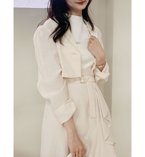 dazzlin「シアージャケット」|テーラードジャケット|