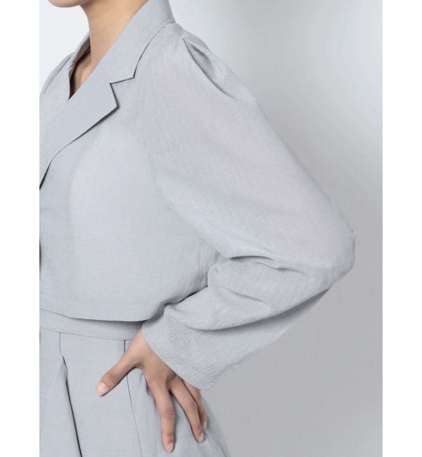 dazzlin「シアージャケット」|テーラードジャケット|