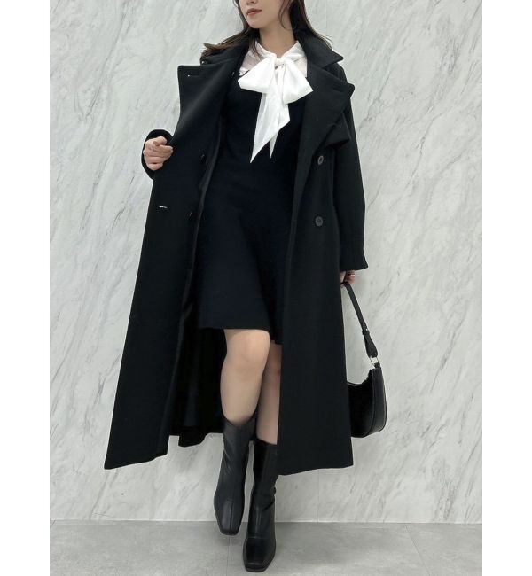 dazzlin「シアーボウタイミニワンピース」|ワンピース|