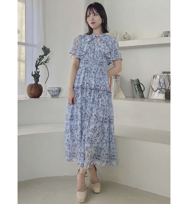 dazzlin「watercolorflowerワンピース」|ワンピース|