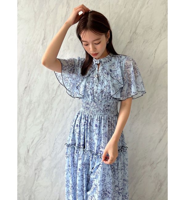 dazzlin「watercolorflowerワンピース」|ワンピース|