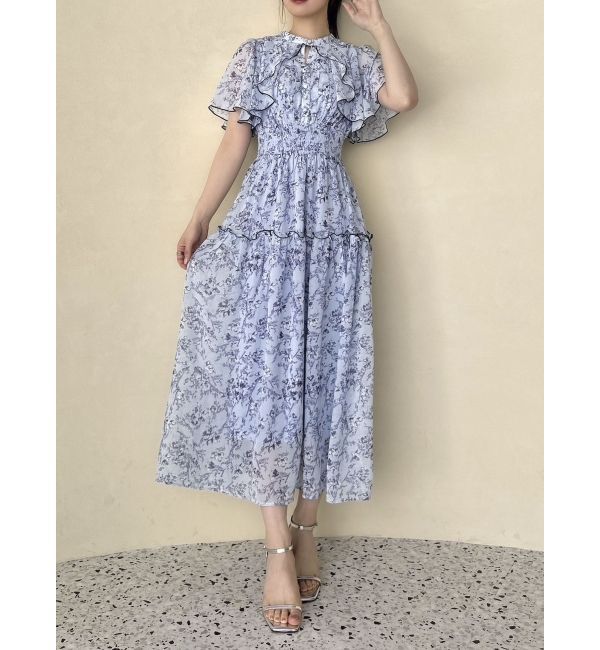 dazzlin「watercolorflowerワンピース」|ワンピース|