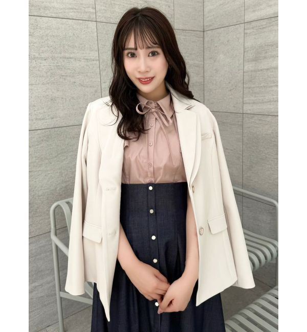 dazzlin「【セットアップ対応】ダブルカラーテーラージャケット」|テーラードジャケット|
