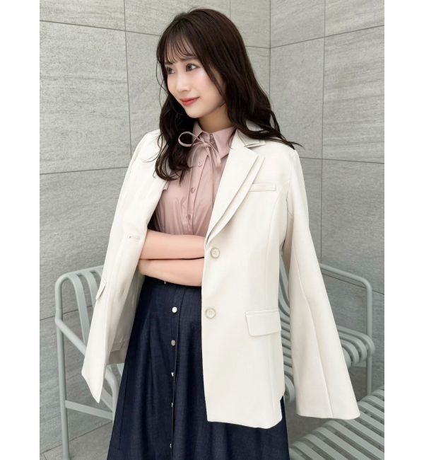 dazzlin「【セットアップ対応】ダブルカラーテーラージャケット」|テーラードジャケット|