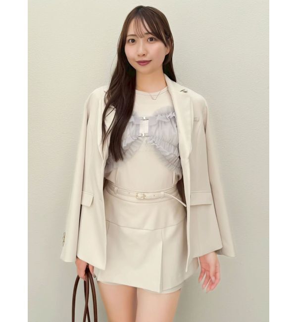 dazzlin「【セットアップ対応】ダブルカラーテーラージャケット」|テーラードジャケット|