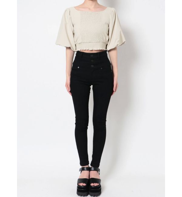 EMODA「クロップクロストップ」|Tシャツ・カットソー|