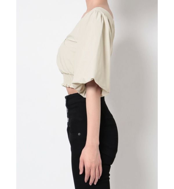 EMODA「クロップクロストップ」|Tシャツ・カットソー|