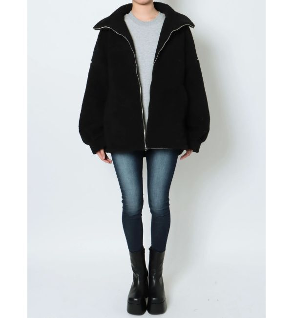 EMODA「ドロップショルダーロゴスウェット」|Tシャツ・カットソー|