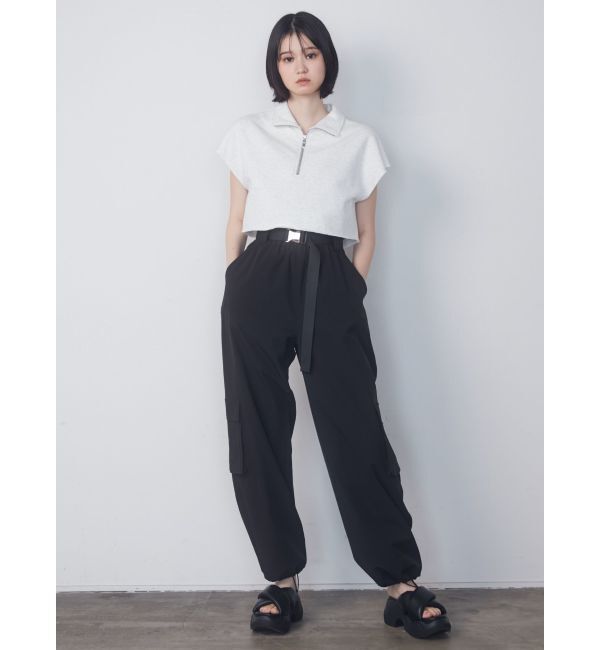 EMODA「カバーハーフジップトップ」|Tシャツ・カットソー|