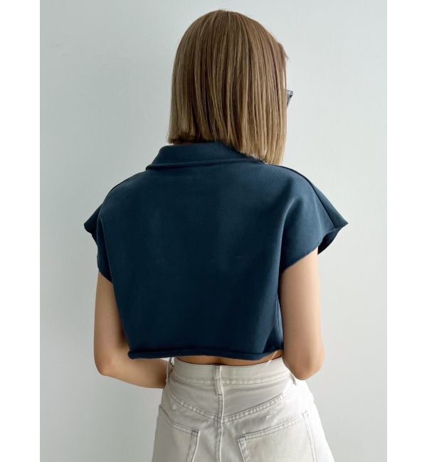 EMODA「カバーハーフジップトップ」|Tシャツ・カットソー|