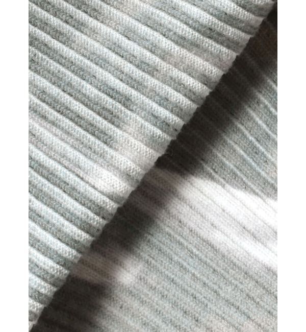 EMODA「レースアッププリントリブニット」|ニット・セーター|