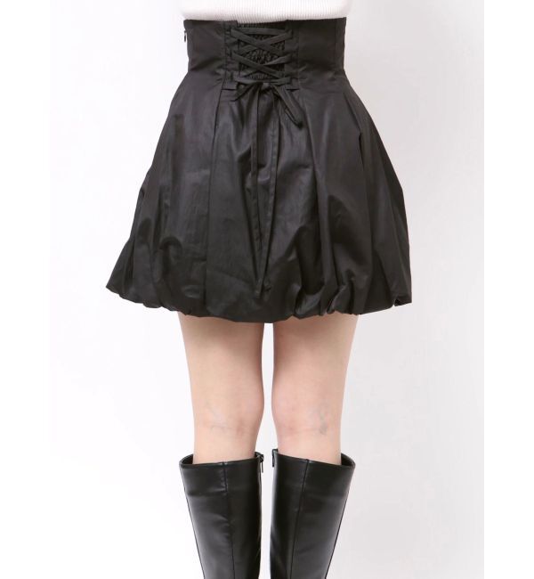 MERCURYDUO「バルーンミニコルセットスカート」|スカート|