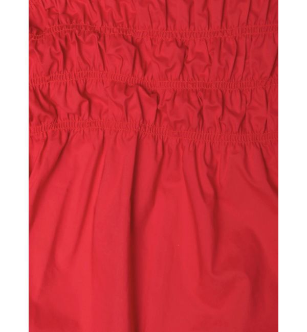 MERCURYDUO「シャーリングフリルバックシャンブラウス」|シャツ・ブラウス|