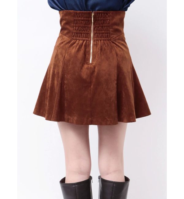 MERCURYDUO「バックZIPミニマーメイドミニスカパン」|スカート|