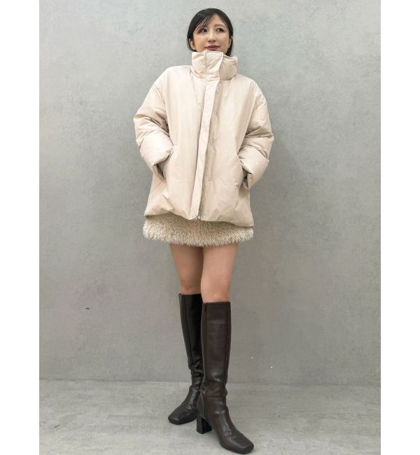 MERCURYDUO「プードルファーライクミニスカート」|スカート|