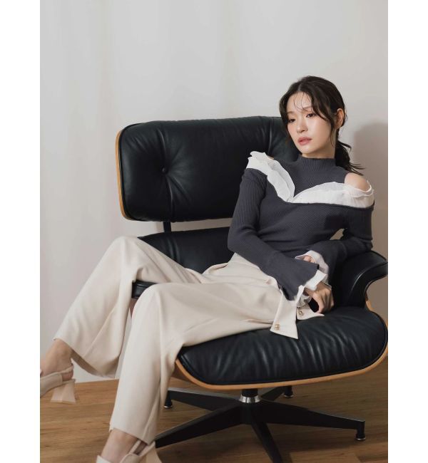 MERCURYDUO「【セットアップ着用可】サイドベルトストレートパンツ」|その他|