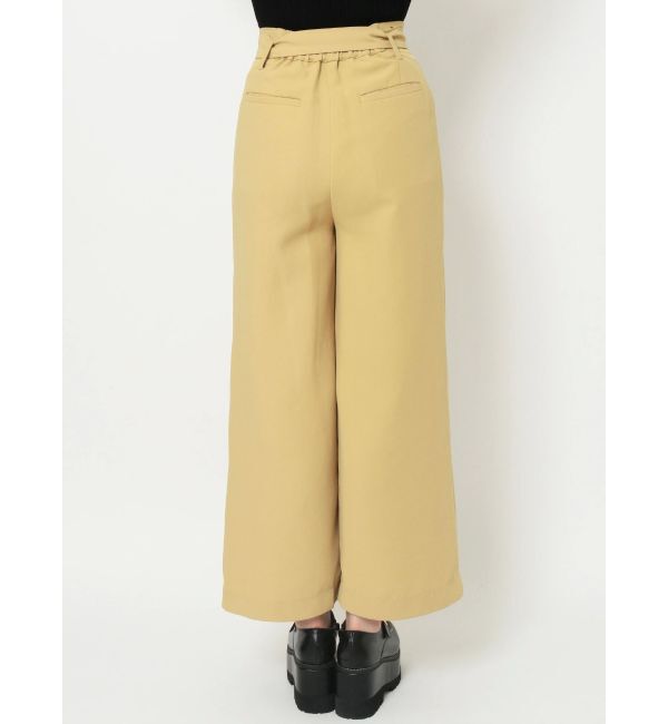 MURUA「ハイウエストタックワイドパンツ」|その他|