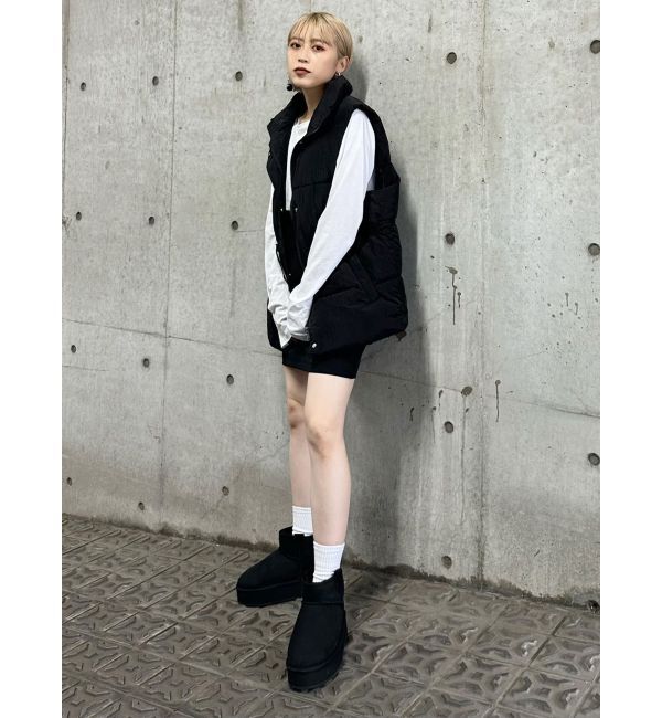 MURUA「カーブウエストミニスカート」|スカート|