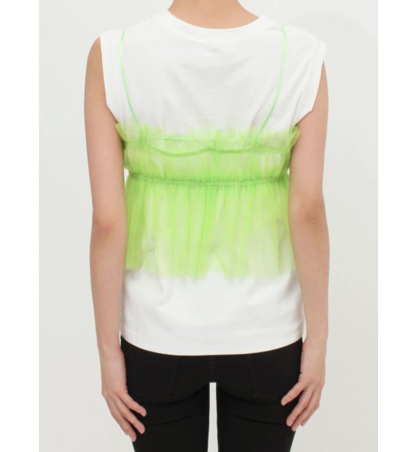 MURUA「チュールーフリルビスチェ」|キャミソール|