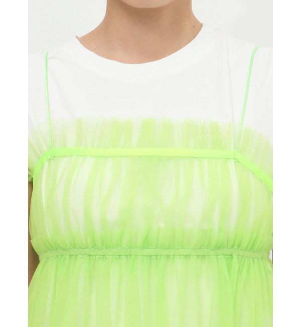 MURUA「チュールーフリルビスチェ」|キャミソール|