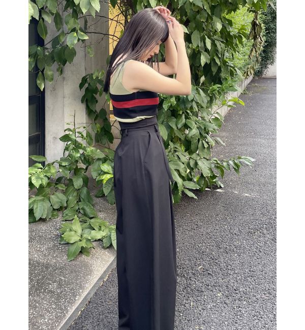 MURUA「ナローベルトワイドパンツ【セット販売対象】」|その他|