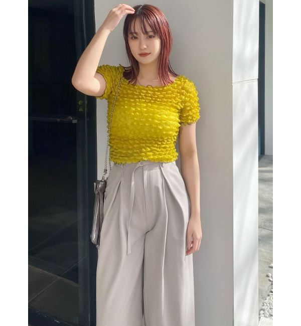 MURUA「ナローベルトワイドパンツ【セット販売対象】」|その他|