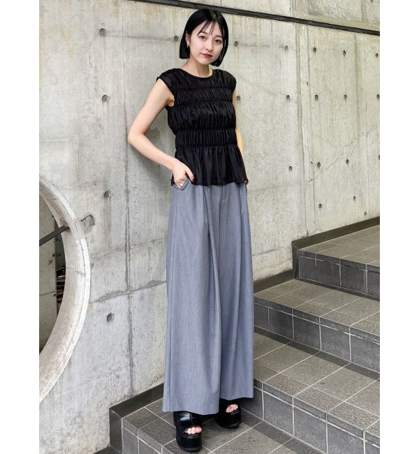 MURUA「ナローベルトワイドパンツ【セット販売対象】」|その他|