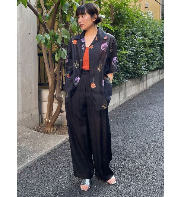 MURUA「シアーワイドパンツ」|その他|