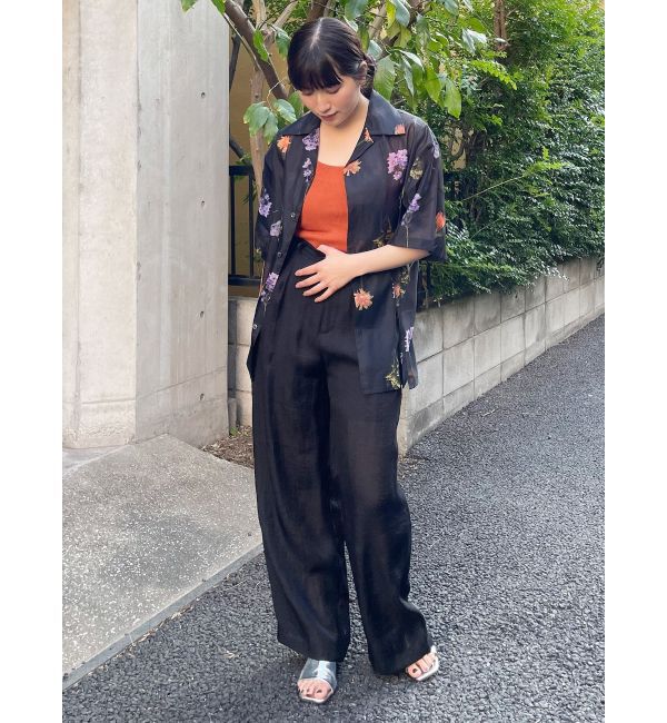 MURUA「シアーワイドパンツ」|その他|