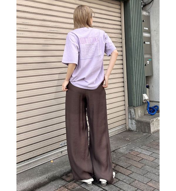 MURUA「シアーワイドパンツ」|その他|