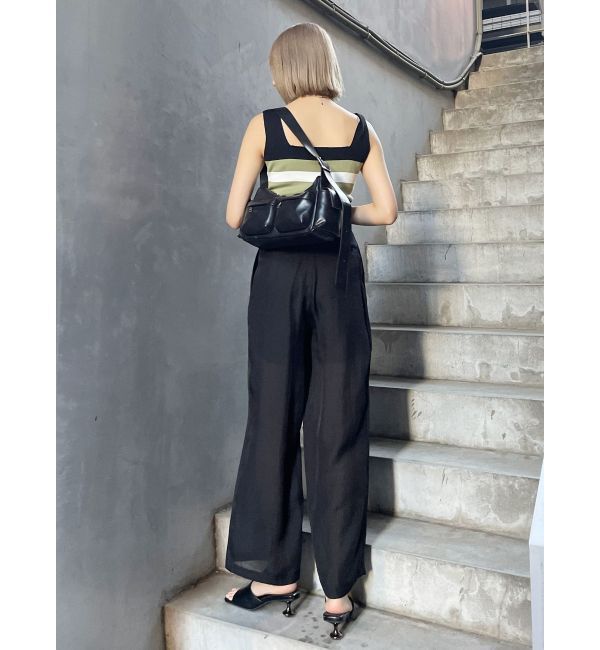 MURUA「シアーワイドパンツ」|その他|