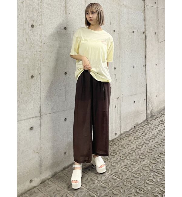 MURUA「シアーワイドパンツ」|その他|