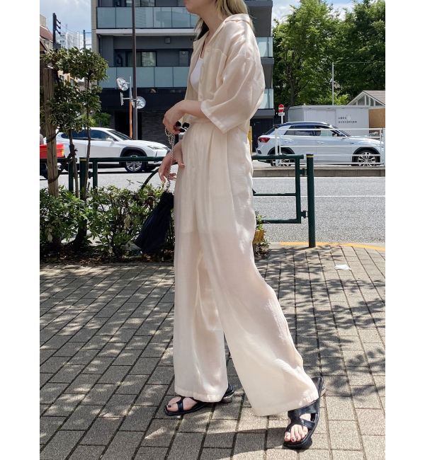 MURUA「シアーワイドパンツ」|その他|