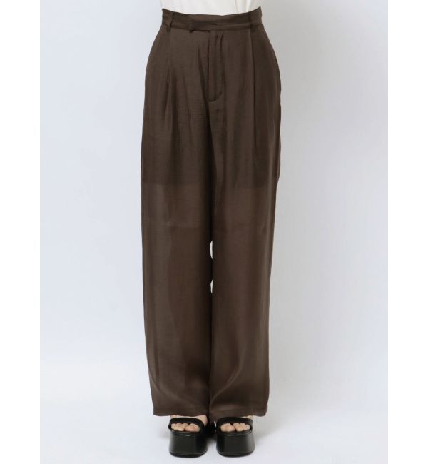 MURUA「シアーワイドパンツ」|その他|