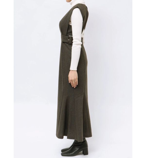 MURUA「サイドベルトマーメイドジャンパースカート」|ワンピース|