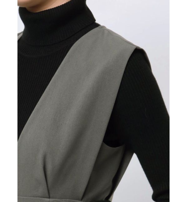 MURUA「サイドタックジャンパースカート」|ワンピース|