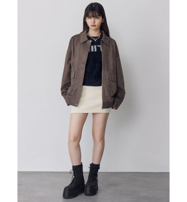 MURUA「リブミニスカート【セット販売対象】」|スカート|