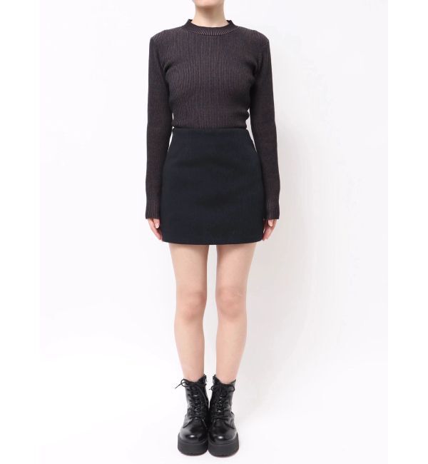 MURUA「リブミニスカート【セット販売対象】」|スカート|