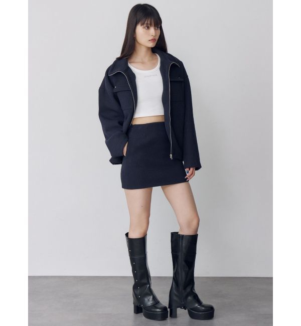 MURUA「リブミニスカート【セット販売対象】」|スカート|