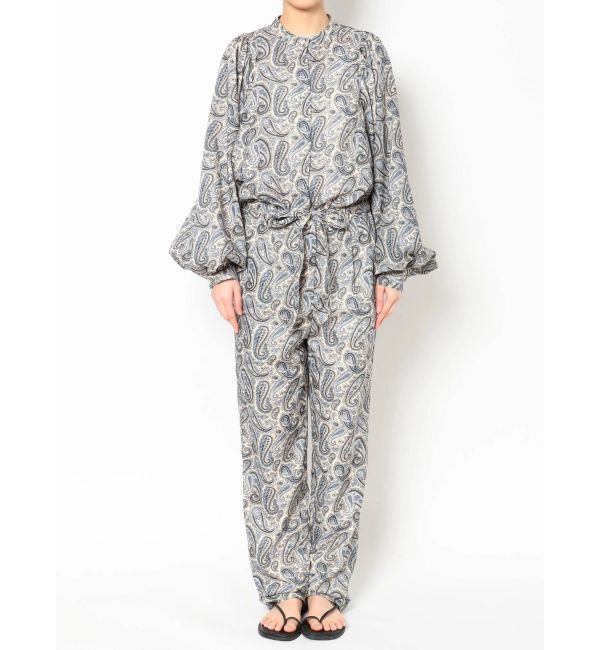 Ungrid「ペイズリーコンビネゾン」|オールインワン|