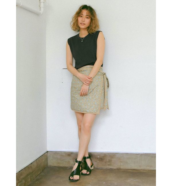 Ungrid「キルティングデザインミニスカート」|スカート|